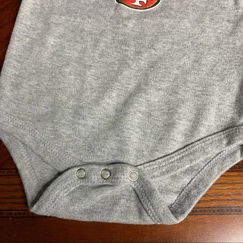 Infant’s NFL Team Apparel San Francisco 49ers Graphic Bodysuit